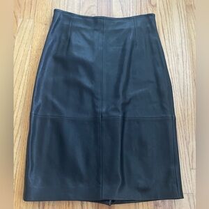 Karen millen leather skirt